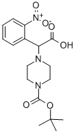 2-(4-BOC-PIPERAZINYL)-2-(2-NITRO-PHENYL)ACETIC ACID Structure