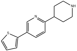 5-THIOPHEN-2-YL-1',2',3',4',5',6'-HEXAHYDRO-[2,4']BIPYRIDINYL Structure