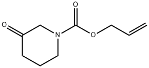 N-ALLYLOXYCARBONYL-PIPERID-3-ONE Structure