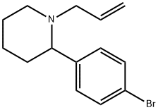 1-ALLYL-2-(4-BROMO-페닐)-피페리딘 구조식 이미지