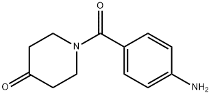 4-(4-옥소-피페리딘-1-카르보닐)아닐린 구조식 이미지