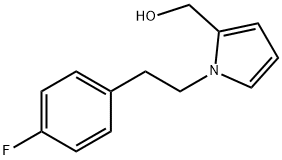 (1-[2-(4-FLUORO-PHENYL)-ETHYL]-1H-PYRROL-2-YL)-METHANOL Structure