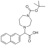 1-BOC-4-(CARBOXY-NAPHTHALEN-2-YL-METHYL)-[1,4]디아제페인 구조식 이미지