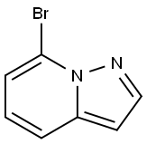 7-브로모-피라졸로[1,5-A]피리딘 구조식 이미지