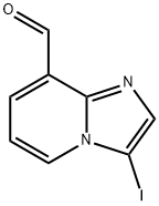 3-IODO-IMIDAZO[1,2-A]PYRIDINE-8-CARBALDEHYDE Structure