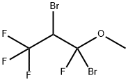 1,2-Dibromo-1-methoxy-1,3,3,3-tetrafluoropropane Structure