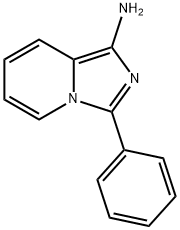 3-페닐-이미다조[1,5-A]피리딘-1-일라민 구조식 이미지