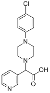 [4-(4-CHLORO-PHENYL)-PIPERAZIN-1-YL]-PYRIDIN-3-YL-ACETIC ACID Structure