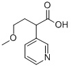 4-METHOXY-2-(PYRIDIN-3-YL)BUTANOIC ACID 구조식 이미지