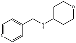 PYRIDIN-4-YLMETHYL-(TETRAHYDRO-PYRAN-4-YL)-AMINE Structure