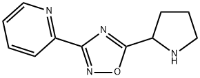 2-(5-PYRROLIDIN-2-YL-[1,2,4]OXADIAZOL-3-YL)-PYRIDINE Structure