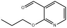 2-PROPOXY-PYRIDINE-3-CARBALDEHYDE 구조식 이미지