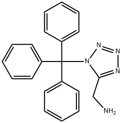 C-(1-TRITYL-1H-TETRAZOL-5-YL)-METHYLAMINE Structure