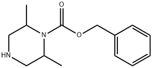 1-CBZ-2,6-DIMETHYL-PIPERAZINE Structure