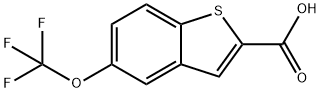 5-TRIFLUOROMETHOXY-BENZO[B]THIOPHENE-2-CARBOXYLIC ACID Structure