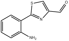 2-(2-아미노-페닐)-티아졸-4-카르발데하이드 구조식 이미지
