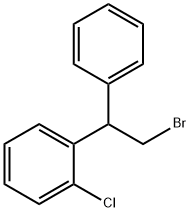 1-(2-BROMO-1-PHENYL-ETHYL)-2-CHLORO-BENZENE Structure