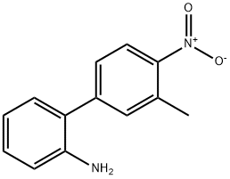 3'-METHYL-4'-NITRO-BIPHENYL-2-YLAMINE Structure