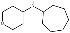 CYCLOHEPTYL-(TETRAHYDRO-PYRAN-4-YL)-AMINE Structure