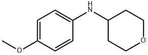 (4-METHOXY-PHENYL)-(TETRAHYDRO-PYRAN-4-YL)-AMINE Structure