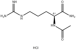 Nalpha-Acetyl-L-arginine amide hydrochloride 구조식 이미지