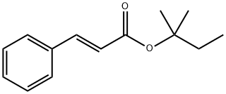 2-Propenoic acid, 3-phenyl-, 1,1-diMethylpropyl ester, (E)- Structure