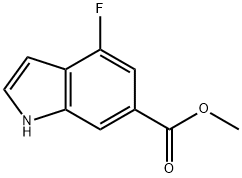 885518-27-4 1H-Indole-6-carboxylic acid, 4-fluoro-, Methyl ester