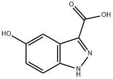 5-HYDROXY-1H-INDAZOLE-3-CARBOXYLIC ACID Structure