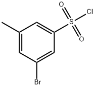 3-BROMO-5-METHYLBENZSULPHONYL CHLORIDE 구조식 이미지
