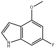 1H-Indole, 6-fluoro-4-Methoxy- Structure