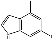 1H-Indole, 6-iodo-4-Methyl- Structure