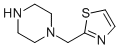 1-THIAZOL-2-YLMETHYL-PIPERAZINE Structure