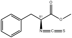 (S)-메틸2-이소티오시아네이토-3-페닐프로파노에이트 구조식 이미지