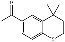 6-아세틸-4,4-디메틸티오-크로만 구조식 이미지