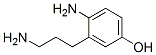 4-amino-3-(3-aminopropyl)phenol Structure