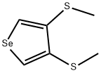 3,4-Bis(methylthio)selenophene Structure