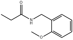 PropanaMide, N-[(2-Methoxyphenyl)Methyl]- Structure