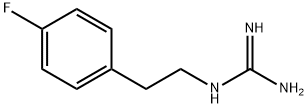 N-[2-(4-FLUORO-페닐)-에틸]-구아니딘 구조식 이미지