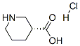 (R)-피페리딘-3-카르복실산HCL 구조식 이미지