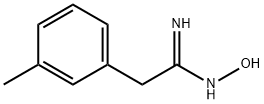N-하이드록시-2-M-톨릴-아세트아미딘 구조식 이미지