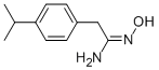 N-하이드록시-2-(4-이소프로필-페닐)-아세트아미딘 구조식 이미지