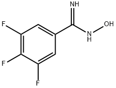 3,4,5-TRIFLUOROBENZAMIDOXIME Structure