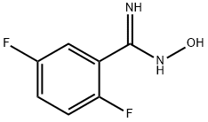 2,5-디플루오로-N-하이드록시-벤자미딘 구조식 이미지