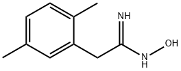 2-(2,5-DIMETHYL-PHENYL)-N-HYDROXY-ACETAMIDINE Structure