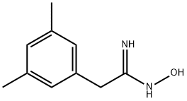 2-(3,5-디메틸-페닐)-N-하이드록시-아세트아미딘 구조식 이미지