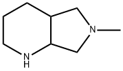 6-Methyl-1H-octahydropyrrolo[3,4-b]pyridine 구조식 이미지