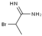 Propanimidamide,  2-bromo- Structure