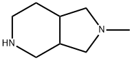 2-METHYL-OCTAHYDRO-PYRROLO[3,4-C]PYRIDINE Structure