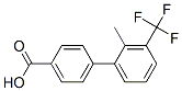 4-(2-Methyl-3-(trifluoromethyl)phenyl)benzoic acid Structure