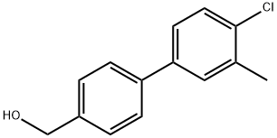 4-(4-Chloro-3-methylphenyl)benzyl alcohol Structure
